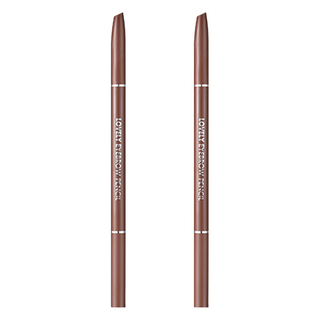 TONYMOLY 美目派對眉筆 0.1g, 2支, 4 棕色