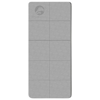 MICHAEL FITNESS 麥克健身 TPE加寬摺疊瑜珈墊, 183 x 80 x 0.8cm, 灰色, 1個