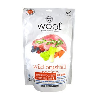 NZ Natural PET FOOD WOOF狗狗冷凍乾燥生食餐, 野生狐袋鼬, 280g, 1包