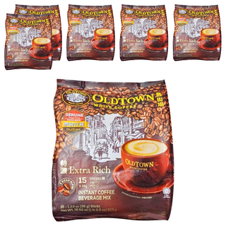 OLDTOWN WHITE COFFEE 舊街場白咖啡 3合1特濃白咖啡, 35g, 15條, 6袋