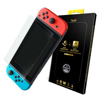 HODA 防窺玻璃保護貼, Nintendo Switch, 透明色, 1個