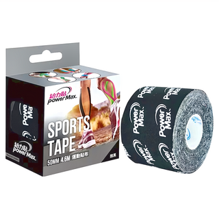 Power Max 運動貼布，多功能防護膠帶，潮流設計，時尚實用，透氣舒適, 1捲, 1入