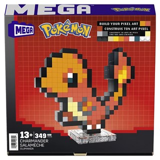 PoKeMoN 寶可夢 MEGA像素風格系列 迷你積木, 小火龍, 1盒