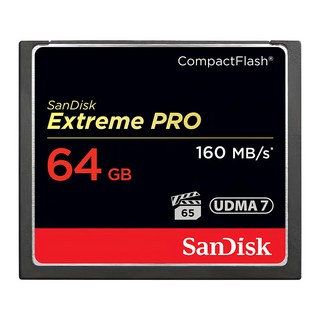 SanDisk 晟碟 Extreme Pro CF 160MB/s 記憶卡, 64GB, 1個