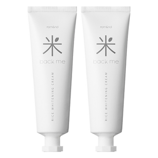 rom&nd 台灣公司貨 白米亮白素顏霜 50ml, 2條, 單一顏色