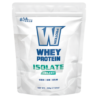 義美生醫 W PROTEIN 分離乳清蛋白 低脂低糖低乳糖, 500g, 1包