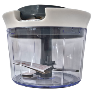 FREIZ 和平 手動切菜機 絞肉機 不鏽鋼 ABS樹脂 淨重320g±5% 日本製, 透明色 + 黑色 + 白色, 1台