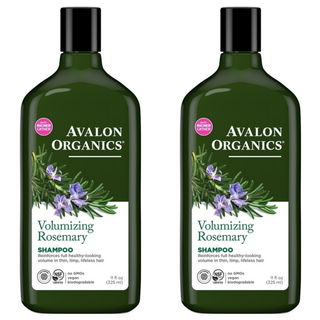 AVALON ORGANICS 豐盈精油洗髮精 迷迭香, 2瓶, 325ml