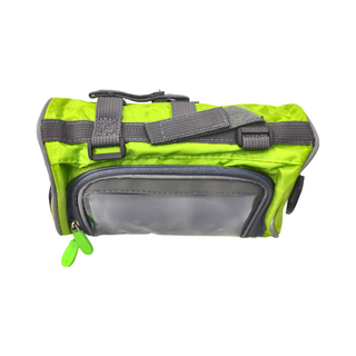 多功能防水自行車包 3大貼心設計 運動&出遊首選 車工細緻又耐用, 綠色, 1個