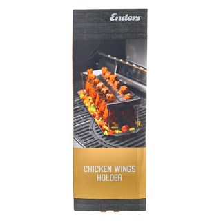 Enders 恩德斯 不鏽鋼雞翅腿烤架, 41.5 x 14.5 x 12cm, 1個