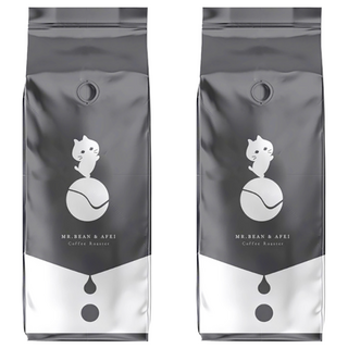 MR BEAN & AFEI 曼巴森林 新鮮烘焙, 咖啡豆(無研磨), 450g, 2包