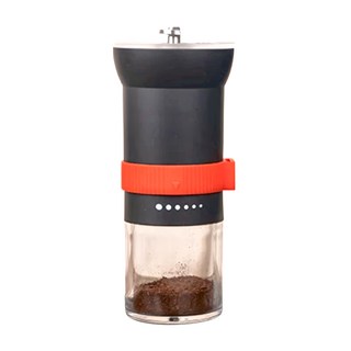 SUNORO 露營便攜手搖咖啡豆研磨機, 黑色, 245g, 1個