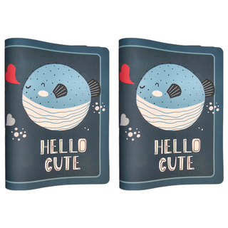 軟式珪藻土踏墊 Hello Cute, 河豚