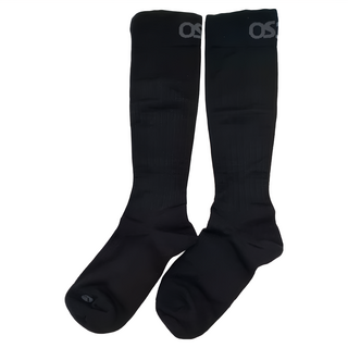 OS1st TS5 Travel Socks 旅遊加壓襪 UPF 50+ 壓縮區域襪, S, 黑色