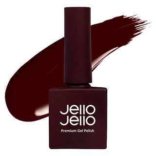 Jello Jello 七彩系列 美甲凝膠 JC-26 Velvet Burgundy 1瓶, 10ml