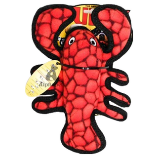 TUFFY 海洋系列 拉扯拔河玩具 超耐咬 4層布料製作, 深海小龍蝦, 1個