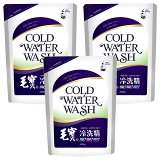 毛寶 冷洗精補充包, 2kg, 3包