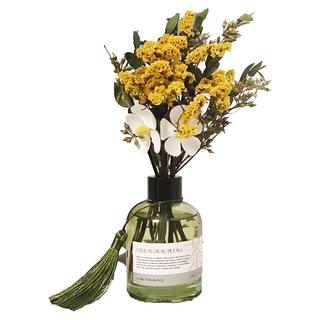 SC優選 植物精油 東方茶香乾花無火香薰擺飾 桂花龍井 150ml 無火香氛 居家擺飾, 1瓶