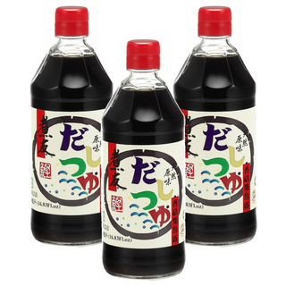 KOKUMORI 穀盛 煮友 香菇柴魚露, 500ml, 3瓶