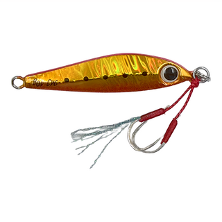 SAME 莎美 大肚魚 附鉤, 橘背粉紅肚, 1個