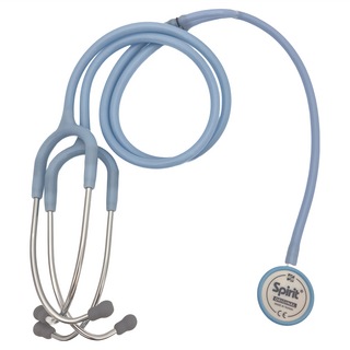 Spirit 精國 教學型 雙面聽診器 CK-S621P 18號水藍色, 1個