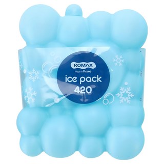 KOMAX 雲朵冰磚 藍色 420ml, 可愛造型設計，可重複使用，韓國製造, 1個, 1入