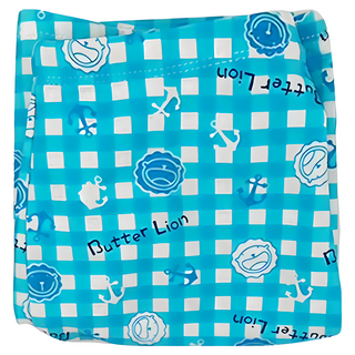 Summer love 夏之戀 男童七分泳褲 格子圖案, M, K13811