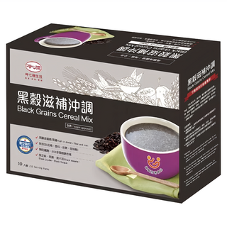 呷七碗 台安醫院配方審定 黑穀滋補沖調飲 營養豐富 健康美味 方便快捷, 10包, 32g, 1盒