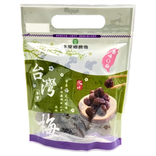 水里鄉農會 台灣梅 原味Q梅, 500g, 1包