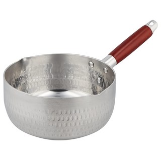 FREIZ 和平 IH爐適用鋁製雪平鍋 18cm RB-2586，單手操作，快速導熱，多種爐具適用, 1支