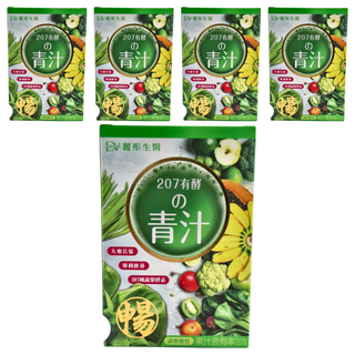 DV 麗彤生醫 207升級版 有酵青汁 207種蔬果酵素 消化補給, 20ml, 10包, 5盒