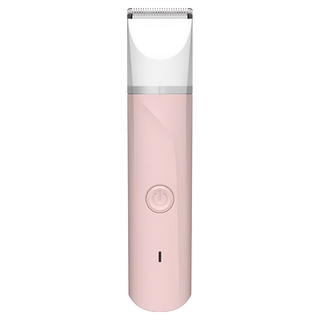 AFAMIC USB充電四合一多功能長續航安全寵物電動剃毛剪 磨甲器 貓狗剪毛, 柔嫩粉, 1組