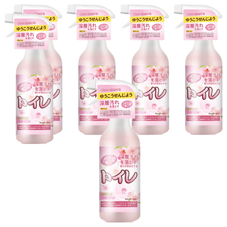 AHOYE 日本桃香馬桶除臭噴霧潔廁劑, 6瓶, 500ml