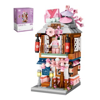 LoZ 積木玩具, 和服店 多色, 1盒