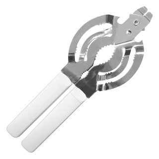 GHIDINI 雙柄開瓶開蓋器, 白色 + 銀色, 1個