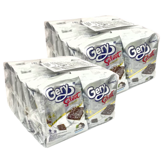 Gery 芝莉 厚醬餅乾 椰子巧克力口味 塗上厚厚抹醬 隨身包裝, 380g, 2袋