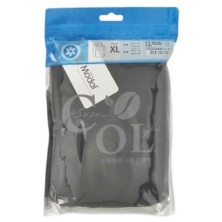 Free King 富立金 冰礦咖啡 男款涼感輕著上衣，抗紫外線，抑菌消臭, XL, 黑