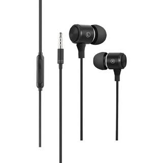 Songwin 尚之宇 線控入耳式耳機麥克風 14g, PH-A800, 黑色