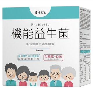 BHK's 機能益生菌粉, 2g, 30包, 1盒