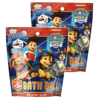 Nol 汪汪隊 沐浴球 內附玩具, 60g, 2包