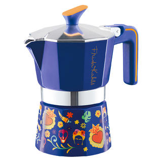 PEDRINI FridaKahlo 義式摩卡壺 3杯 PE191 顏色隨機, 1個