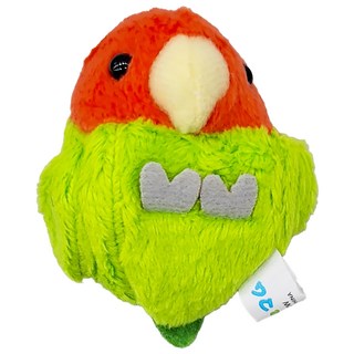 迷你動物造型沙包娃娃, 愛情鳥鸚鵡, 1個