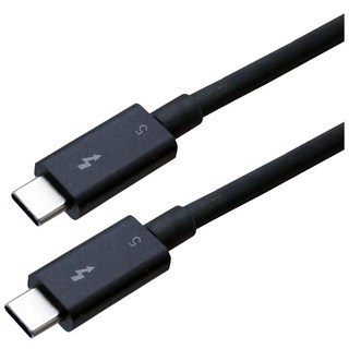 Kamera 佳美能 Pasidal Thunderbolt 5 線 - 0.3M Passive，8K/120Gbps，240W/PD3.1，Type-C, 黑色, 1條