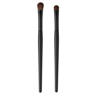 KAI 貝印 馬毛眼影刷 HC-3743 大小2支組, 柔軟馬毛，輕鬆打造精緻眼妝, 1組