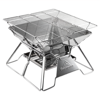 Campingmoon 柯曼 不鏽鋼焚火台 MT-2 3.5kg, 1組
