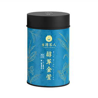 台灣茶人 茶語日常 醇萃金萱, 台灣金萱, 口感清甜, 茶湯亮麗金黃, 75g, 1罐