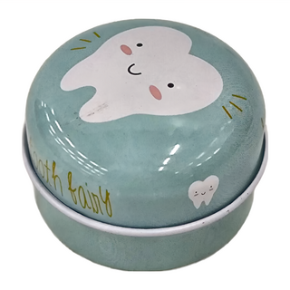 Rex LONDON 迷你乳牙收納盒, 藍色, 1個