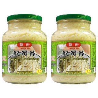 龍宏 酸筍絲, 全素, 無添加防腐劑, 560g, 2罐