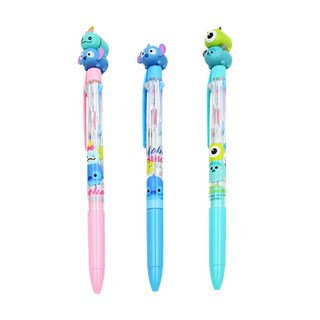 hM PLUS 迪士尼史迪奇造型三色筆組, 0.5毫米, 混合顏色, 1組