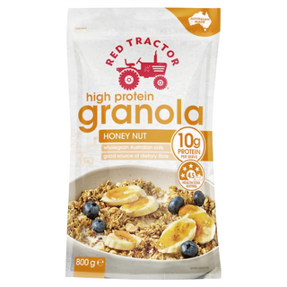 RED TRACTOR 紅色拖拉機 黃金高蛋白蜂蜜烘烤燕麥脆, 1個, 800g